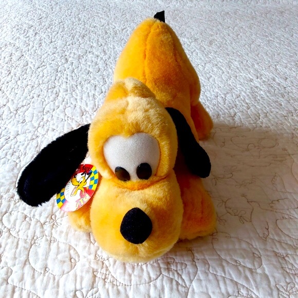 Disney Pluto Dog stuffed animal Plush Toy OS - Picture 1 of 8